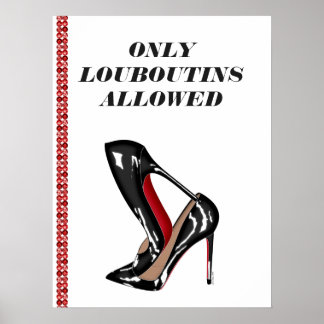 Red Bottoms Posters | Zazzle.co.nz