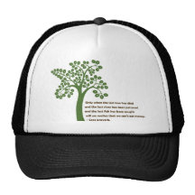 Only When The Last Tree Mesh Hats