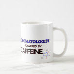 Onomatologist Powered by caffeine Coffee Mug