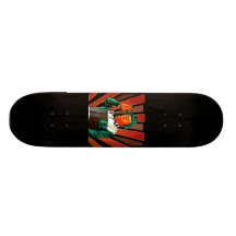 Oompa Kim Yong Li Loompa Street Art skateboard