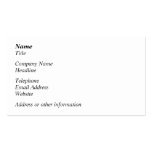 Open Artichoke Plant. Business Card Templates