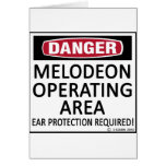 Operating Area Melodeon Greeting Cards
