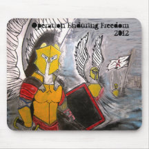 Operation Enduring Freedom Legion Mousepad