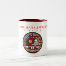 Operation Enduring Freedom Patch Coffee Mugs