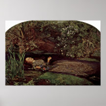 Ophelia by John Everett Millais Print