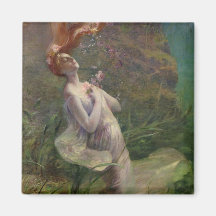 Ophelia Drowning, 1895 Magnets