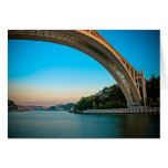 Oporto bridge greeting card