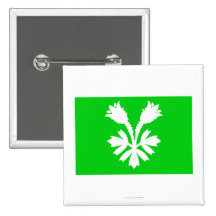 Oppland flag pinback buttons