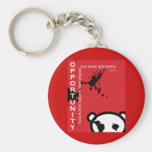 Opportunity ~ Seneca Keychain