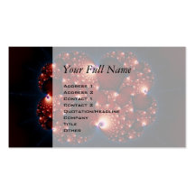 Opposites Attract - Fractal Art Business Card