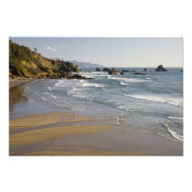OR, Oregon Coast, Ecola State Park, Indian Photographic Print