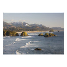 OR, Oregon Coast, Ecola State Park, view of 2 Photograph