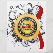 Oral Cancer Warrior 23 Custom Flyer