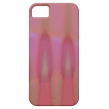 Orange and Pink abstract case for iPhone iPhone 5 Covers