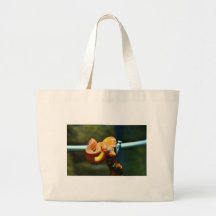 Orange Ball Python Bags
