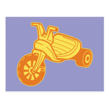 Orange Big Wheel Postcards