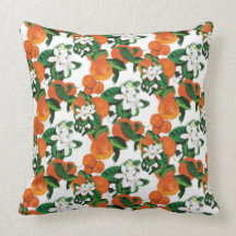 Orange Blossom Pillow