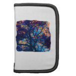 Orange Blue Oak Tree Abstract Branch Planner
