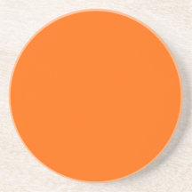 Orange Coloured Coaster