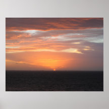 Orange Coloured Sky Print