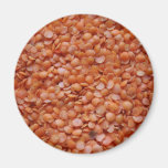 Orange Lentils Magnet