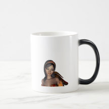 Orange Monarch Pixie Butterfly Fairy 1 - Coffee Mug