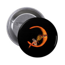 Orange Monarch Pixie Butterfly Fairy 5 - Pins