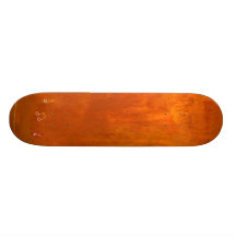 'ORANGE NOTES' skateboard