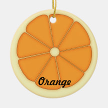 Orange Ornament