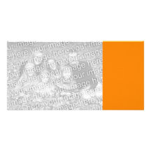 Orange Picture Card