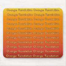 Orange Revolution Mousepad