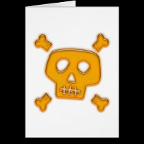 Orange Skull cards