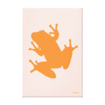 Orange Tree Frog Gallery Wrap Canvas canvas prints