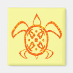 Orange Turtle Magnets