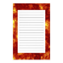 Orange & Yellow Stationery
