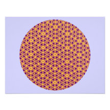 OrangePurple Custom Invitation
