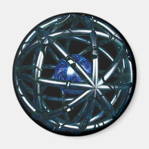 Orbits Fridge Magnets