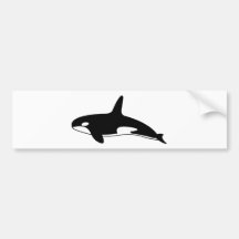 Orca Whale Bumper Stickers