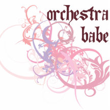Orchestra Babe Photo Cutout