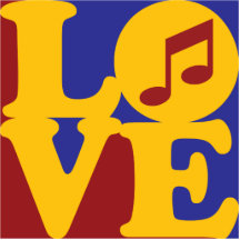 Orchestra Love Acrylic Cut Outs