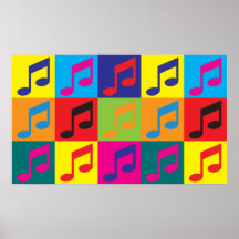 Orchestra Pop Art Poster