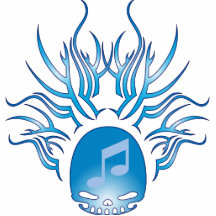 Orchestra Skull Photo Cutout