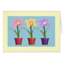Orchid Mother's Day Card