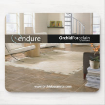 Orchid Porcelain Mouse Pad - Endure Series