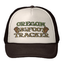 Oregon Bigfoot Tracker Mesh Hats