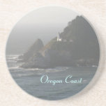 Oregon Coast Lighthouse Beverage Coaster