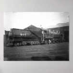Oregon Short Line #877 Poster