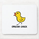 Organ Chick Mouse Mats