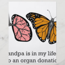Organ donation flyers