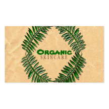 Organic Brown Paper Business Card